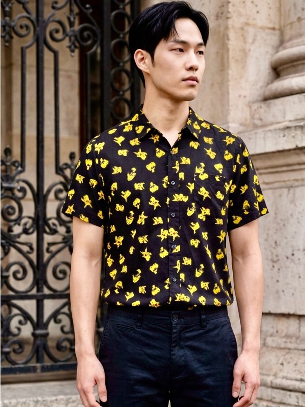 Pokemon
Pikachu All-Over Print
Button-Down Shirt